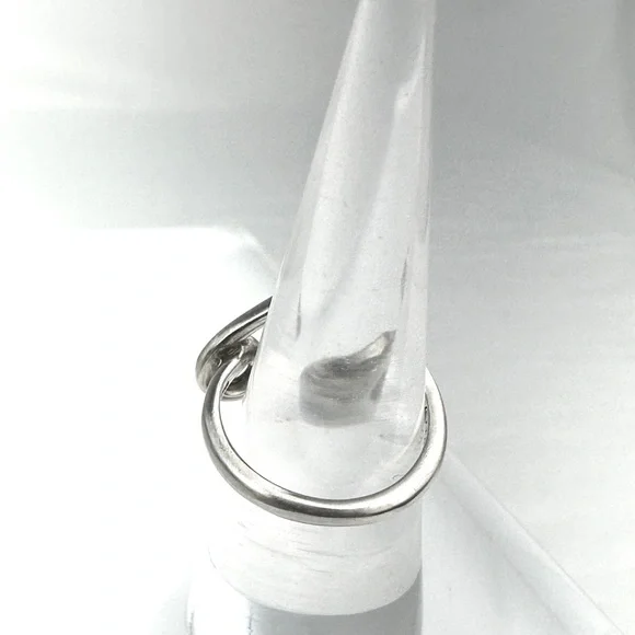 💎 TIFFANY&Co. Silver Ladies Ring - Picture 6 of 12